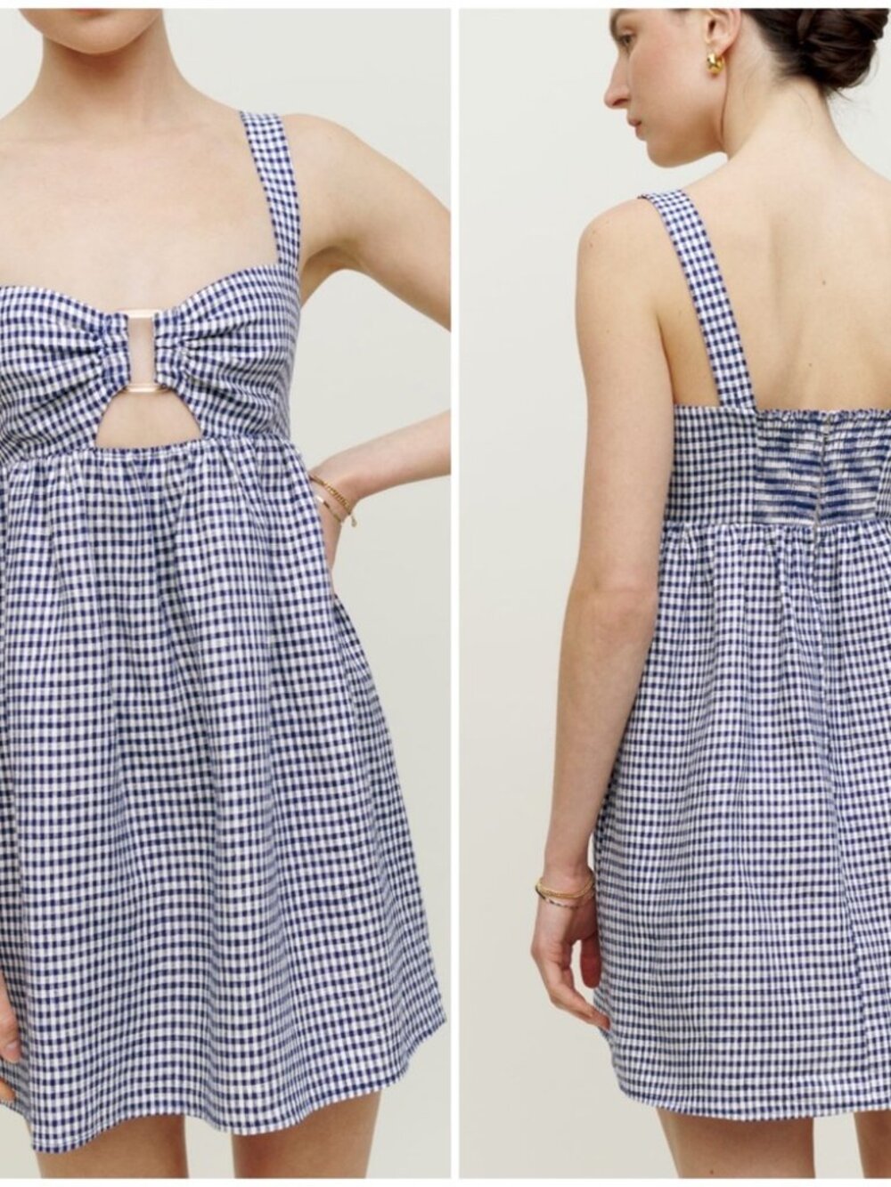 Reformation Dress/Noel in blue